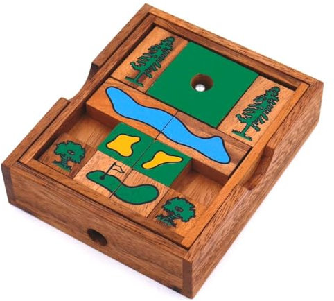 ROMBOL Golf Game - EIN mittelschweres Schiebespiel für alle Golf-Fans und Golfer