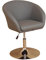 Heinz Hofmann 8230.CPGR Drehsessel / Kunstleder / Grau / B. 60 x T. 60 x H. 70-82 cm