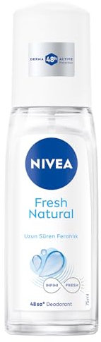 Nivea Fresh Natural Zerstäuber, 6er Pack (6 x 75 ml)