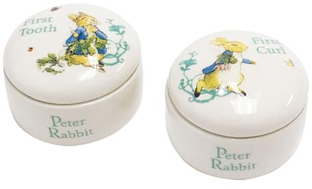 Beatrix Potter Peter Rabbit Tooth & Curl Box Nursery Set