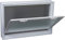 Fuchs Design Finestra di ventilazione (579x387x80 mm) bianca invece di 6 blocchi di vetro di dimensioni 19x19x8 cm - con zanzariera
