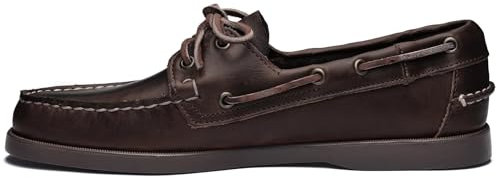 Sebago Docksides Portland Waxed, Scarpe da Barca Uomo, Marrone (Brown Gum), 42 EU