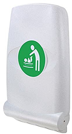 Magrini W9981 Vertical Baby Changer Colour: White., 860(H) x 545(W) x 140(D)mm