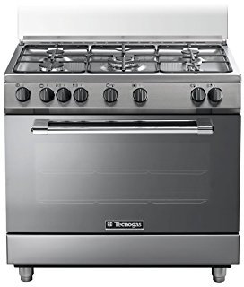 Tecnogas P965MX Libera installazione Piano cottura a gas A Acciaio inossidabile cucina