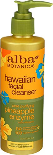 Alba Botanica Enzyme Facial Cleanser Pineapple – 8 fl oz by Alba Botanica