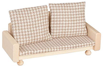 Rülke Holzspielzeug 22281 Puppenhauszubehör, holzfarben, braun, beige