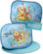 OKCars - Sonnenschutz Auto Baby mit UV Schutz 2er Set - Sonnenschutz Auto für Kinder mit Saugnäpfen - Sonnenschutz Auto für Seitenscheiben - Auto Fenster Verdunkelung Winnie Pooh - 44 x 36 cm