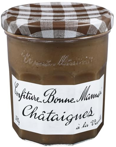 Bonne Maman Confiture de Chataignes, Kastanien mit Vanille Konfitüre 370g