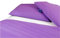 Carpe Sonno Eleganter Mako-Satin Bettbezug in der Übergröße 200 x 220 cm Lila Violett aus 100% Baumwolle für besten Schlafkomfort – Hotel Bettwäsche Set mit Kopfkissen-Bezügen
