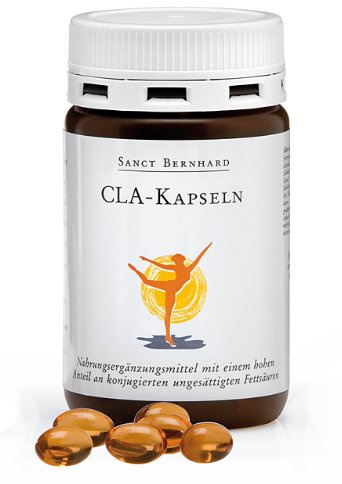 Sanct Bernhard CLA-Kapseln | 800 mg | Linolsäure | 120 Kapseln