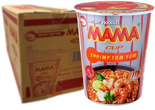 MAMA - Instant Cup Nudeln Garnelen - Multipack (16 X 70 GR)