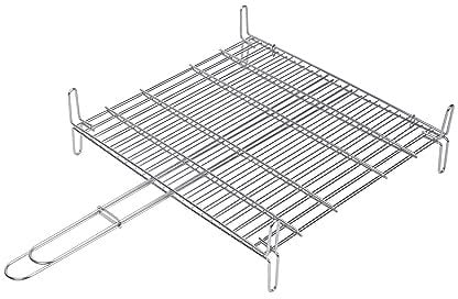 Sauvic Griglia Doppia Inossidabile 50x50 cm
