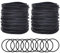 GOGO 100 pcs Jelly Bracelets 20,3 cm Coque en silicone Bracelets assortis en caoutchouc Bracelets en gelée Idéal pour la Jeunesse