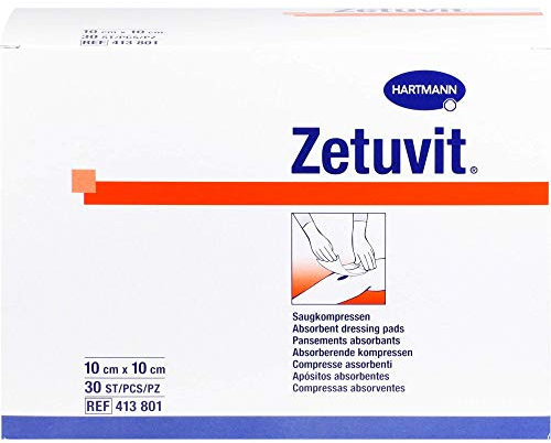 Zetuvit Saugkompresse Unsteril 10x10 cm CPC