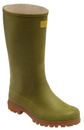 Trento Stivale Ginocchio Gomma Verde N.44