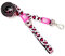 Max & Molly Leopardenmuster, einzigartiges Design, bequem, sicher, gepolstertes Neopren, sportlich und elegant, Kurze Leinen, XS