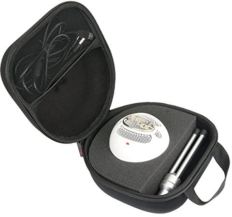 Micro USB pour Blue Microphones Snowball Coque Sac de Rangement Rigide par Khanka