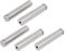 sourcing map 5Stücke 19mm x 100mm Metall Werbung Glas Abstandsbolzen Befestigungsschraube