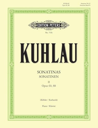 Sonatinas for Piano: 7 Sonatinen Opp. 60, 88 (2) (Edition Peters, 2, Band 2)