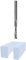 BOSCH 85611M 1/4 In. Solid Carbide Double Flute Acrylic Router Bit