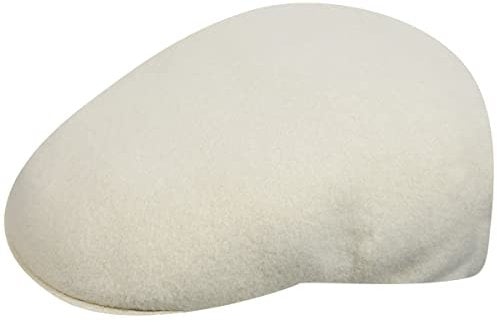 Kangol Herren Damen Mütze Schirmmütze Flatcap Original 504 | Schlägermütze mit Kultstatus 0258BC Herrencap (XL (60-61 cm) - cremeweiß)