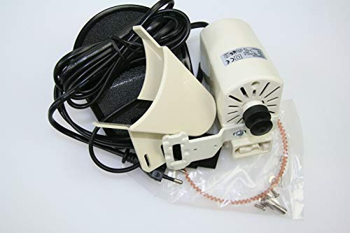 YDK BLB357 Fußregler für Nähmaschinen, Pedal, Kabel, Motor und Riemen, universell passend