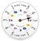 Acctim 24682 Ryde Wanduhr, Weiß