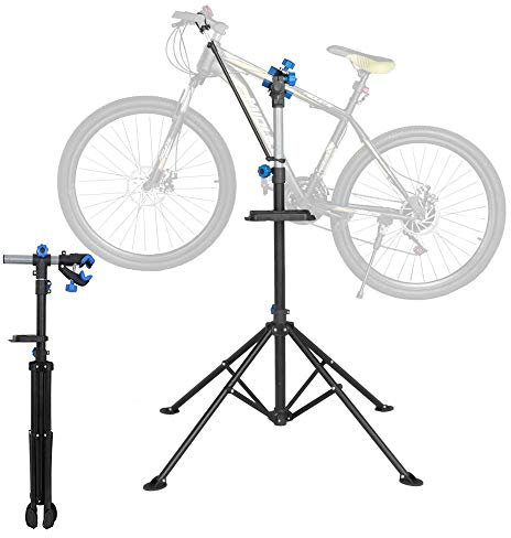 Yaheetech 2PCS Mechanic Folding Foldable Bike Cycle Bicycle Maintenance Repair Stand Workshop Tool
