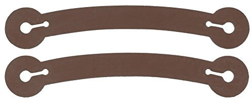 Tough 1 Curved Spur Tie Downs - Brown - Large/XLarge