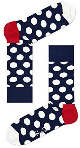Happy Socks Herren Big Dot Socken, Mehrfarbig (608), 41-46 EU