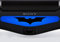 Play Station PS4 Lightbar Sticker Aufkleber Invertiert Batman (schwarz)