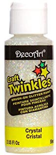 Deco Art DCT1-3 Fabric and Fabric Paint - Clear