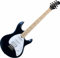 Rocktile Pro MM250-MB E-Gitarre (2 Singlecoils, 1 Humbucker, 22 Bünde, Lindenholz Korpus, Ahorn Hals, 1 Volume- und 1 Tone-Poti, PickUp-Wahlschalter, Weißes Schlagbrett) metallic blue