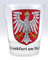 Francfort am Main Verre à shot avec blason allemand