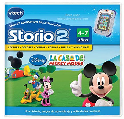 VTech Storio - Juego para Tablet Educativo, Mickey Mouse Ch para Storio 2 (80-230422)