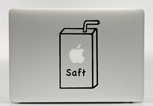 MacBook Decal Aufkleber Apfelsaft - 13 Zoll