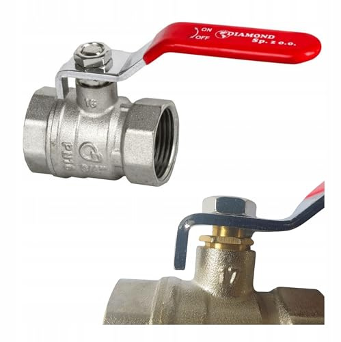 Kugelhahn 2 1/2 Wasserhahn Mit Stopfbuchse Messing