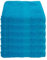 Julie Julsen 6er Pack Handtuch 23 Farben erhältlich weich und saugstark 500gsm Öko Tex Türkis 50 x 100 cm
