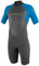 O'Neill Wetsuits Jungen Youth Reactor Spring Neoprenanzug, Graphite/Brtblu, 12 Jahre