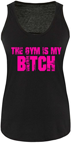 Luckja The Gym is My Bitch Damen Tanktop