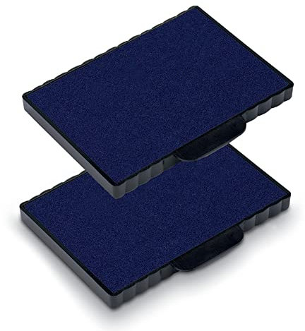 Trodat Ersatzkissen 6/511 für Professional 5211, 54110 und 54510 – Stempelfarbe blau, 2er-Pack