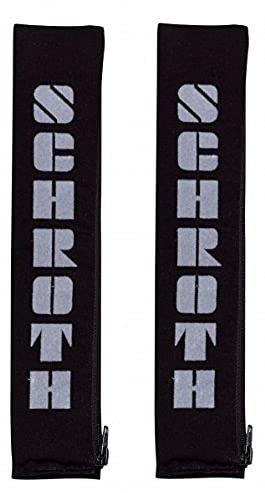 Schroth 9109 Gurtpolster, 50 mm, Schwarz/Silber