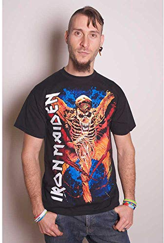 Rockoff Trade Men's Iron Maiden Vampyr T - Shirt, Black (black Black), Medium