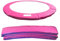 Greenbay Trampoline Remplacement Coussin de Protection pour Trampoline 10FT 305cm Rose