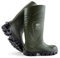 Stivali di securezza Invernali robusti da Uomo, Tappo di Sicurezza y Sole Senza Metallo, Fino a -40 Gradi per Piedi Caldi, Suola Antiscivolo, Verde, EU 43