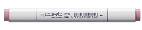 COPIC Classic Marker Typ RV - 32, Shadow Pink, professioneller Layoutmarker, mit einer breiten und einer feinen Spitze