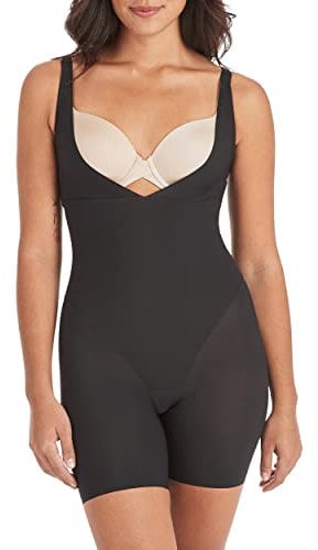Maidenform - Body para mujer, talla XL, color negro