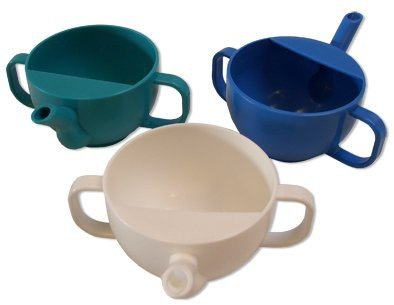 Dr. Junghans Medical 29601 Krankentasse-Schnabeltasse mit 2 Griffen, grün