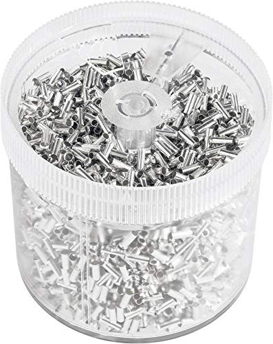 VOGT VERBINDUNGSTECHNIK Endstück, einfach, Kabelendhülse, 440106.47s50, 0,50 mm² x 6 mm, nicht isoliert, Metall, 5000 Stück
