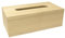 Rayher Holz-Hülle für Kosmetiktücher, zum Überstülpen, ohne Boden, 23 x11,5 x 7,5 cm, Holzstärke 3 mm, FSC zertifiziertes Holz, Kosmetiktücherbox, Taschentuchspender, 62401000